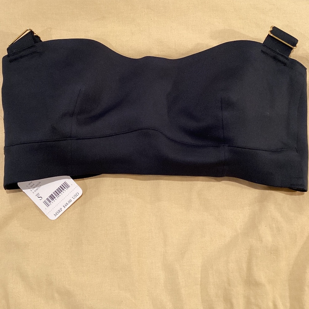 Free People Naomi Longline Bra Black